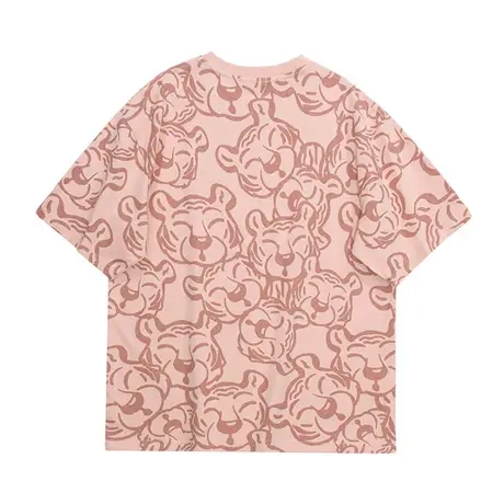 2023年夏季新款韩版ins潮日系小众卡通短袖T恤女半袖oversize上衣商品大图