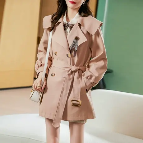 时尚气质风衣外套商品大图