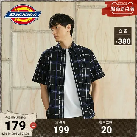 Dickies商场同款衬衫 男春夏纯棉阳光气质工装灵感上衣衬衫图片