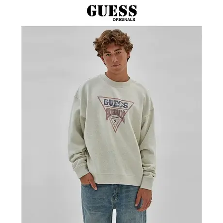 GUESSOriginals23新秋男休闲美式休闲宽松长袖夹克-M4RQ03KBJ31商品大图