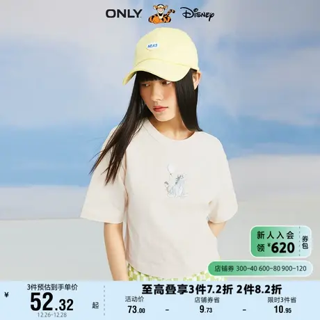 ONLY奥莱夏季迪士尼DISNEY联名款五分袖短T恤女商品大图