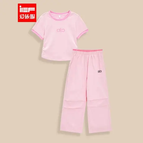 MINIIEF【爱依服童装】2025夏季新款韩系风时尚休闲运动上下套裤图片