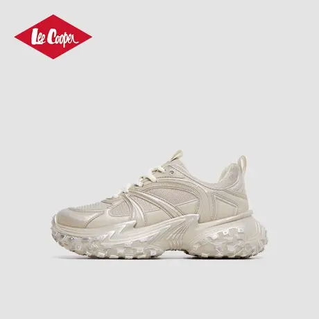 Lee Cooper2025春季新款休闲鞋男低帮厚底增高耐磨防滑运动休闲鞋商品大图