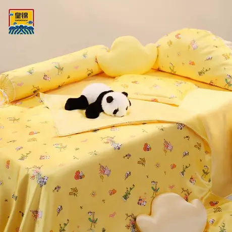爱慕皇锦儿童含桑蚕丝小方毯枕头套装-福慧加倍HJ11885商品大图