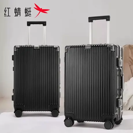 红蜻蜓大容量旅行箱商务减震拉杆行李箱男女结实耐用密码登机皮箱图片