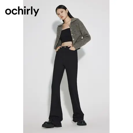 【品牌甄选】欧时力 小香风针织外套 新款春夏开衫短款上衣洋气图片