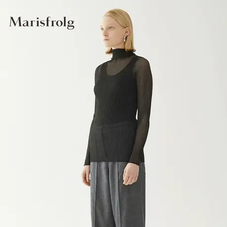 玛丝菲尔毛针织衫商品大图