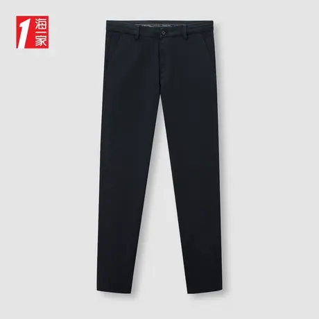 海一家简约商务基础长裤2023秋季新款直筒中年男士休闲裤商品大图