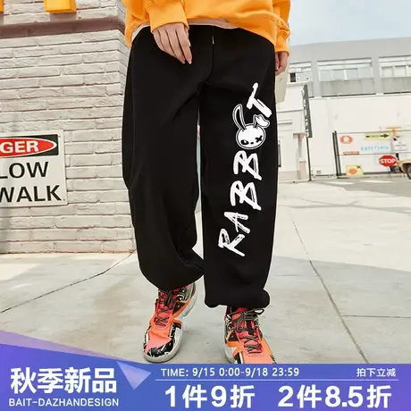 ins潮牌束脚卫裤男新款2023春季爆款网红运动裤百搭裤子休闲裤商品大图