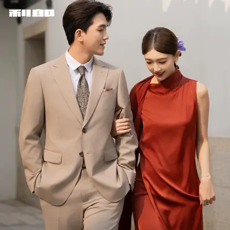 【商场同款】利郎官方 西服套装2025春季商务结婚正装25CXF151SA图片