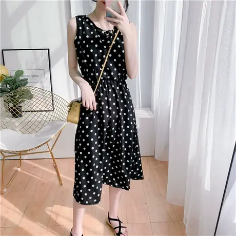 白色连衣裙法式超仙长裙旅行拍照仙女裙大理三亚海边度假沙滩裙子商品大图