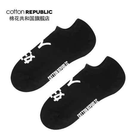 Cotton Republic/棉花共和国男士船袜情侣休闲棉短袜青年学生袜男商品大图
