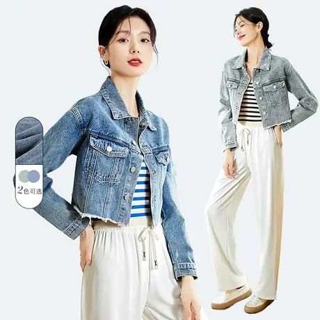 ITISF4/艾夫斯牛仔外套商品大图