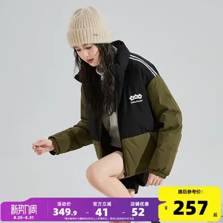 唐狮羽绒服女短款2024年新款设计感小个子面包服加厚保暖冬装外套商品大图