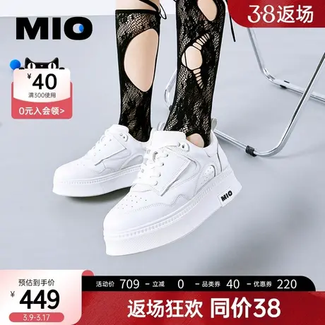 MIO米奥秋季新款时尚百搭经典舒适潮流休闲板鞋商品大图