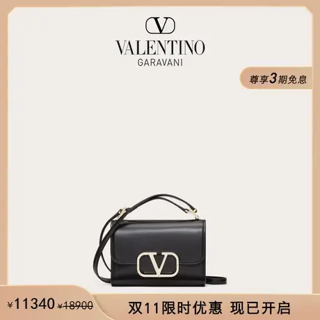 【限时优惠】华伦天奴VALENTINO女士 VLOGO TYPE 小号牛皮手袋商品大图