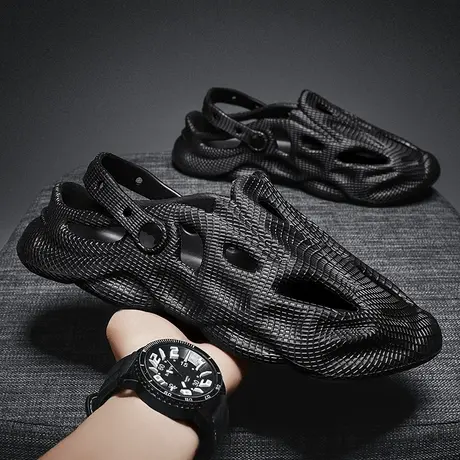 雨鞋男款夏季透气胶鞋防滑耐磨钓鱼水鞋户外溯溪涉水鞋洗车防水鞋商品大图