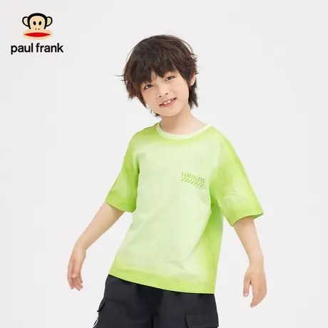 大嘴猴童装男童短袖t恤2023年夏季新品半袖中大儿童纯棉上衣体恤商品大图