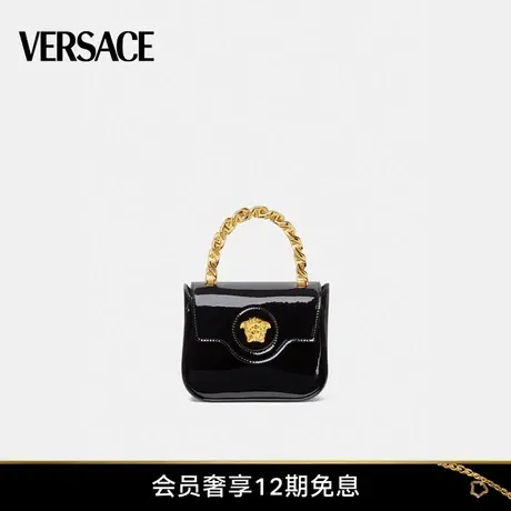 【新年礼物】VERSACE/范思哲 女士La Medusa美杜莎漆皮迷你包商品大图