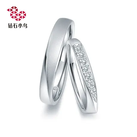 18K金钻石戒指-聆听-情侣对戒结婚求婚-RAZ18-RBZ18商品大图