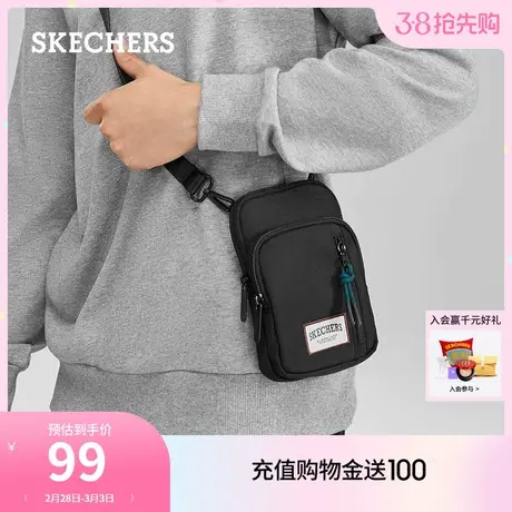 Skechers斯凯奇2024年便携手机包经典百搭日常单肩包斜挎包商品大图