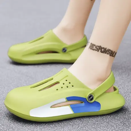 雨鞋男2023夏季新款户外溯溪涉水钓鱼水鞋厨房软底防滑工作雨靴男商品大图