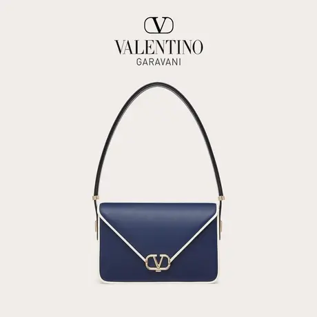 【季末优惠】华伦天奴VALENTINO女士 LETTER 小牛皮手袋肩背包图片