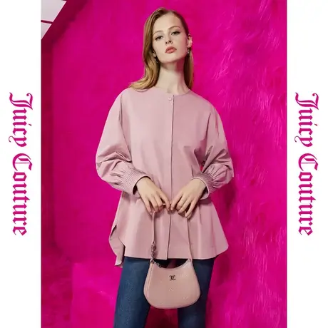 Juicy Couture橘滋初秋冬新款海芋恋珍珠扣女式衬衫商品大图