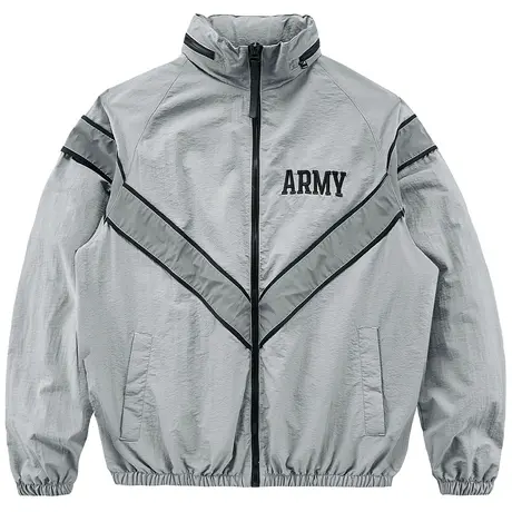 VIP教练夹克男宽松IPFU运动训练服春秋薄款可隐藏连帽外套ins潮牌商品大图