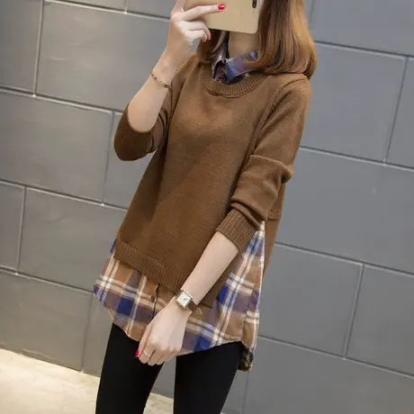 毛衣女装2023年新款秋冬季女士秋款秋装宽松外穿上衣服打底衫洋气商品大图