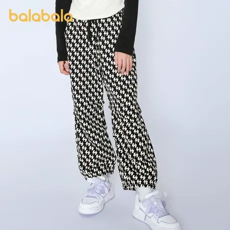 【商场同款】巴拉巴拉男童裤子儿童降落伞裤2024春装女童大童宽松图片