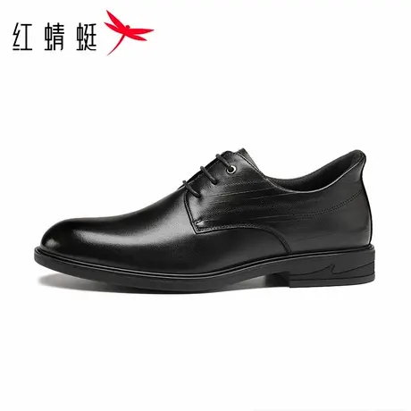 红蜻蜓男鞋秋季商务正装皮鞋男真皮增高德比鞋休闲结婚新郎鞋男士商品大图
