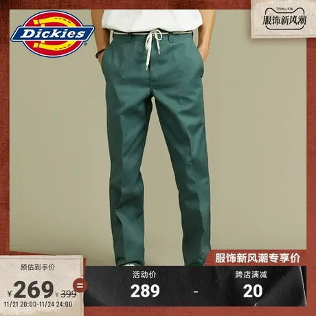 Dickies春夏新款男女情侣休闲长裤 经典工装裤图片