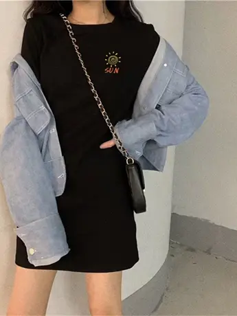 孕妇夏装连衣裙仿棉外出哺乳衣短袖上衣大码宽松春装长裙夏天裙子图片