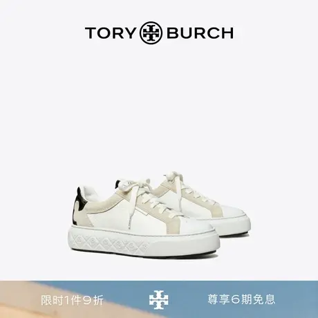TORY BURCH 汤丽柏琦LADYBUG系带运动鞋小白鞋149085图片