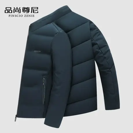 基础款男士羽绒棉服冬季加厚休闲立领简约干练棉衣外套2023年新款商品大图