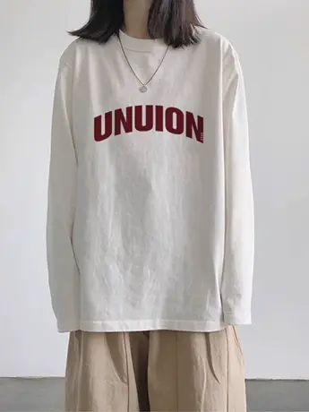 白色中长款内搭打底衫女2023新款秋冬季欧货大版加绒长袖t恤上衣商品大图