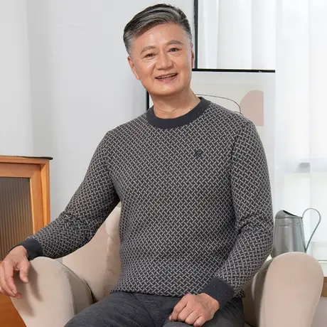 中老年保暖衣内衣男士款加绒加厚老人上衣爸爸套装秋冬季打底秋衣图片