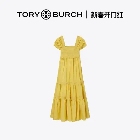 【12期免息】TORY BURCH 汤丽柏琦 褶裥连衣裙 157014商品大图