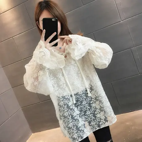 韩版女装2022年新款潮春装夏装宽松女士夏季短外套防晒衣服春秋图片