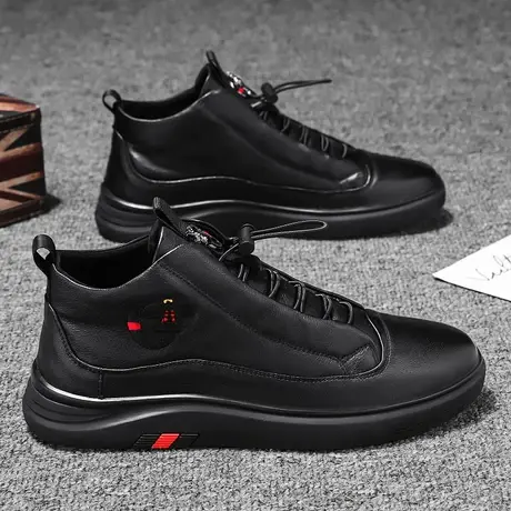 夏季雨鞋男士厨师厨房工作防滑防水雨靴钓鱼套鞋秋季工地劳保水鞋商品大图