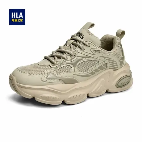 HLA/海澜之家男鞋新款潮流增高耐磨运动鞋百搭休闲跑步鞋男士商品大图