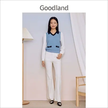 【百亿补贴官方直播】音儿美地女装新款毛针织衫商品大图