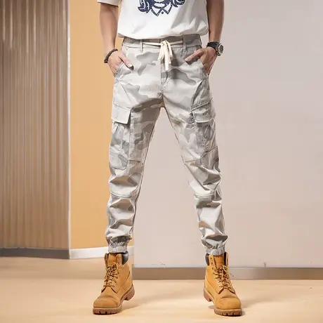 Modi Nick/摩帝尼克男款裤子休闲裤男休闲裤男款潮流舒适男士裤子商品大图