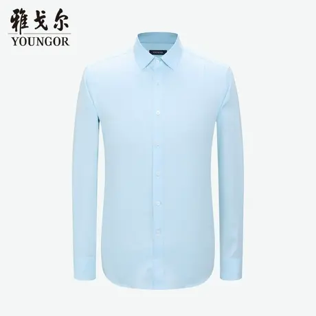 【商场同款】雅戈尔衬衫秋季官方商务休闲免烫舒适易打理长袖衬衫商品大图