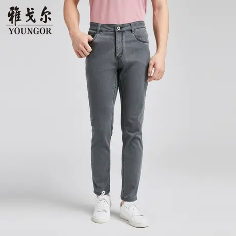 【商场同款】雅戈尔男士长裤春季新款官方商务休闲上班穿长裤男图片