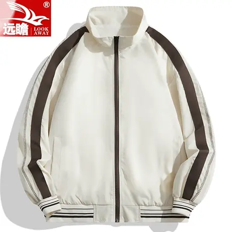 春秋季男装2023新款潮牌宽松飞行员夹克男士休闲棒球服上衣外套男商品大图