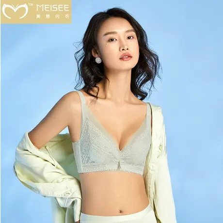 美思小胸聚拢上托防下垂收副乳文胸2023年新款爆款图片