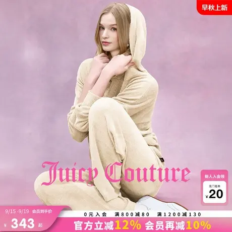 Juicy Couture【slow cleanfit系列】橘滋针织衫女25年秋季上衣商品大图