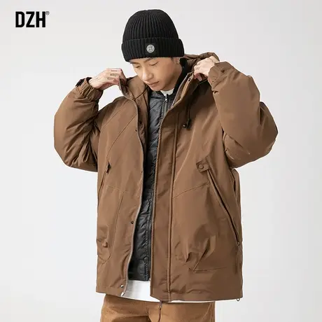 男士工装冲锋衣男三合一羽绒服男款冬季户外登山服2023新款羽绒衣图片